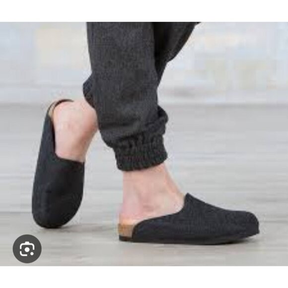 Birkenstock clog Amsterdam black suede men mules Size EU 42 - Picture 1 of 13